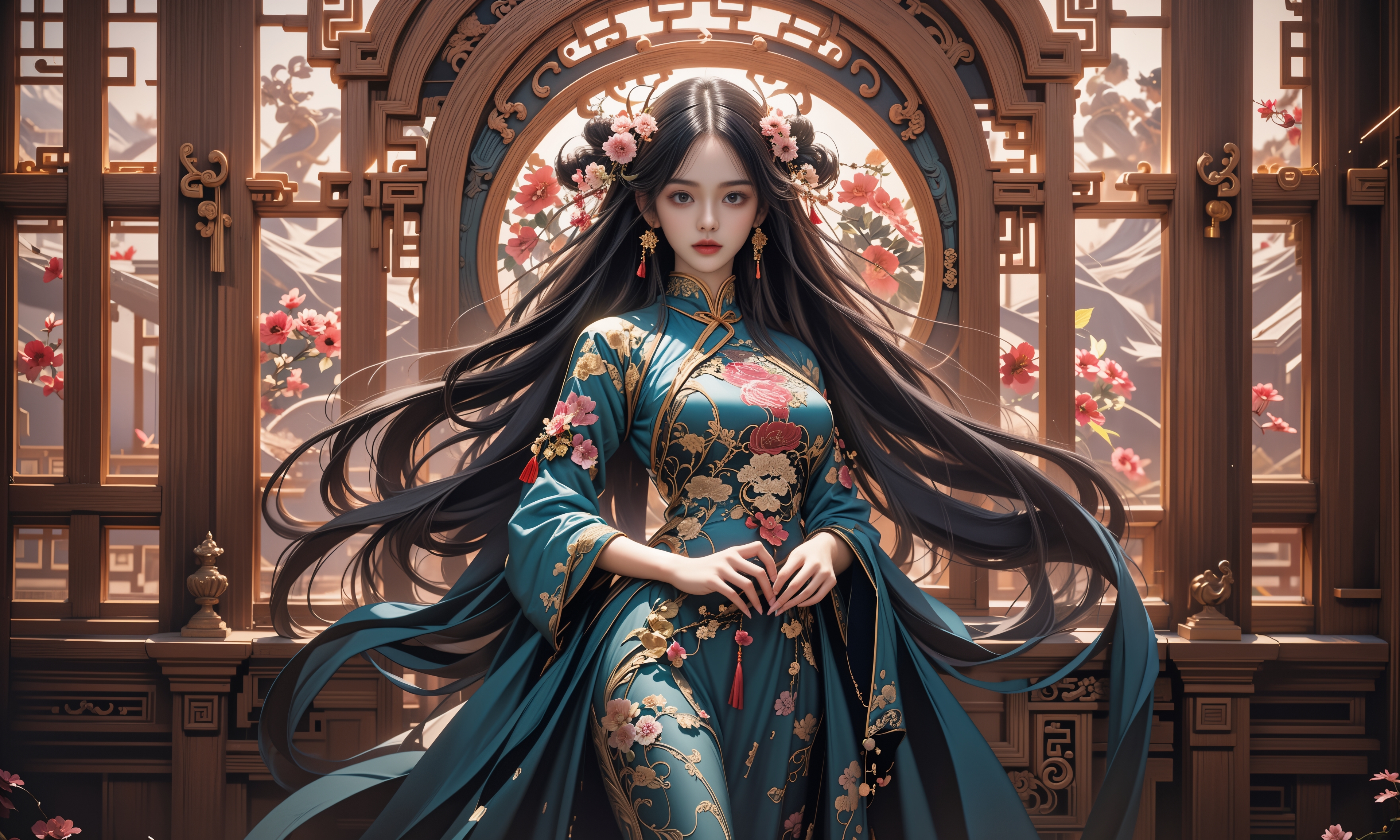 （辉煌60载 魅力新西藏）世界屋脊上的“绿色奇迹”：拉萨南北山绿意盎然